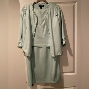 St. John dress and jacket